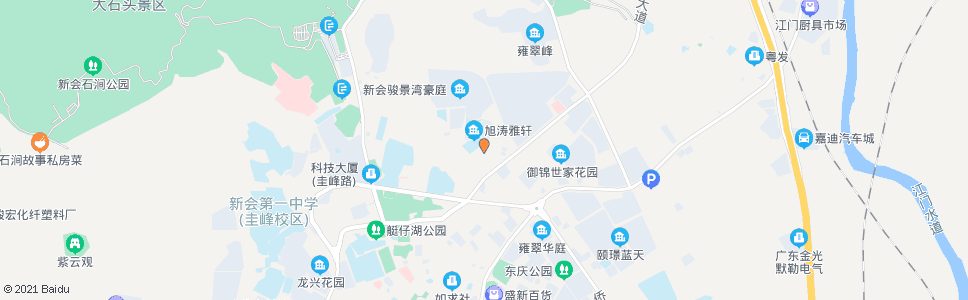 江门锦绣园_公交站地图_江门公交_妙搜公交查询2024