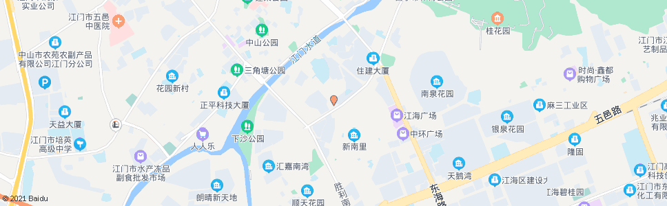 江门中沙路口_公交站地图_江门公交_妙搜公交查询2024