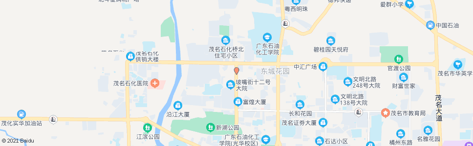 茂名官渡市场(南)_公交站地图_茂名公交_妙搜公交查询2024