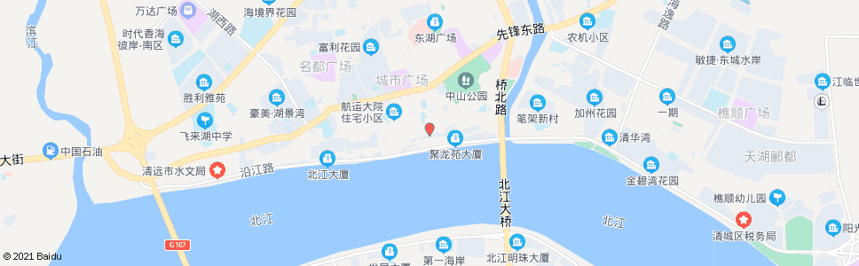 清远中旅社_公交站地图_清远公交_妙搜公交查询2024