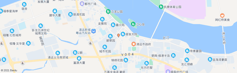 清远市中级法院_公交站地图_清远公交_妙搜公交查询2024