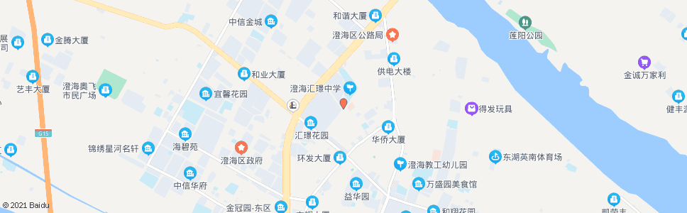 汕头汇璟城(振兴路)_公交站地图_汕头公交_妙搜公交查询2024