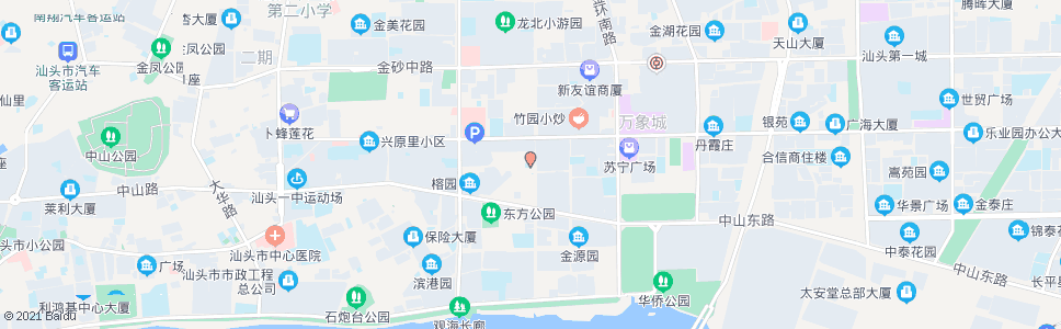 汕头飞厦小学_公交站地图_汕头公交_妙搜公交查询2024