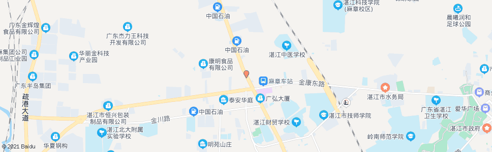 湛江回龙村_公交站地图_湛江公交_妙搜公交查询2024