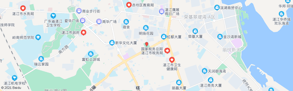 湛江影剧院_公交站地图_湛江公交_妙搜公交查询2024