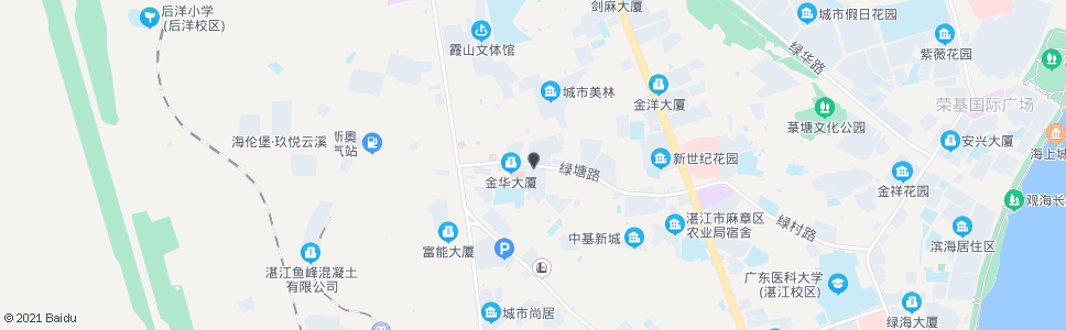 湛江新奥城市花园_公交站地图_湛江公交_妙搜公交查询2024