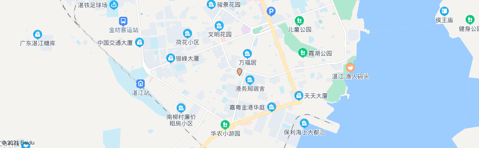 湛江市十六中学_公交站地图_湛江公交_妙搜公交查询2024