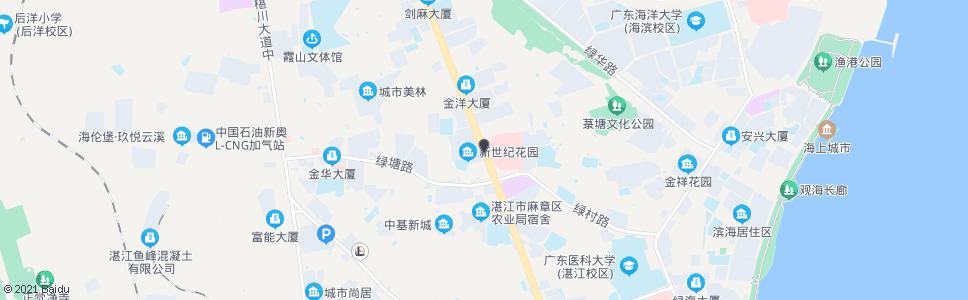 湛江农垦医院_公交站地图_湛江公交_妙搜公交查询2024