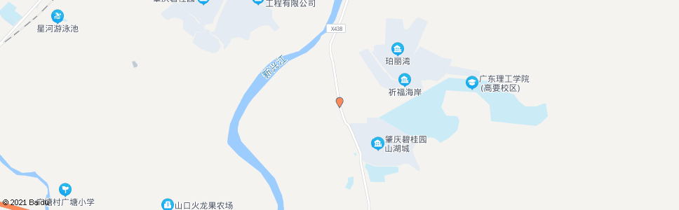 肇庆察布(科技学院高要校区外校道)_公交站地图_肇庆公交_妙搜公交查询2024