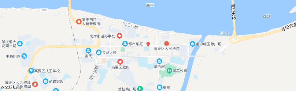 肇庆南兴一路_公交站地图_肇庆公交_妙搜公交查询2024