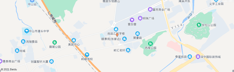 中山翠岭路_公交站地图_中山公交_妙搜公交查询2024