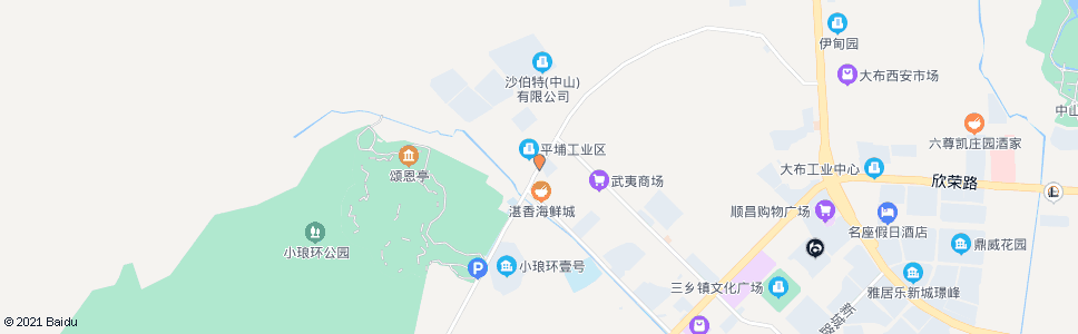 中山小琅环路中_公交站地图_中山公交_妙搜公交查询2024