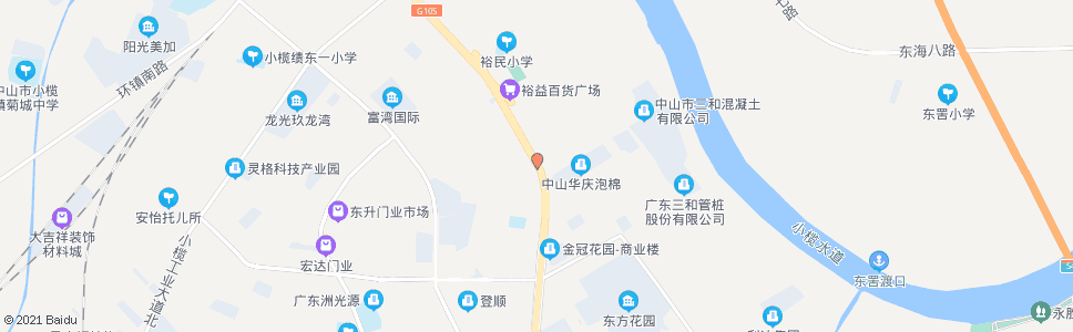 中山东升公路养护所_公交站地图_中山公交_妙搜公交查询2025