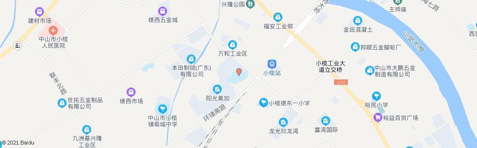 中山菊城小学_公交站地图_中山公交_妙搜公交查询2024