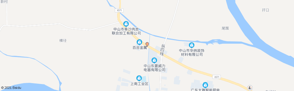 中山上南村路口(阜港公路)_公交站地图_中山公交_妙搜公交查询2024