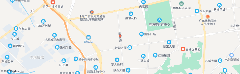 珠海翠前小学_公交站地图_珠海公交_妙搜公交查询2024