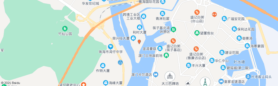 珠海安阜工业区_公交站地图_珠海公交_妙搜公交查询2024