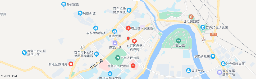百色蘑菇亭_公交站地图_百色公交_妙搜公交查询2024
