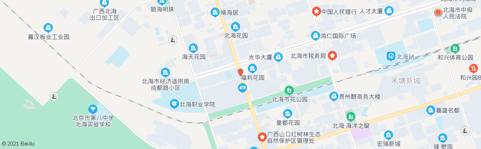 北海云南路市场_公交站地图_北海公交_妙搜公交查询2024