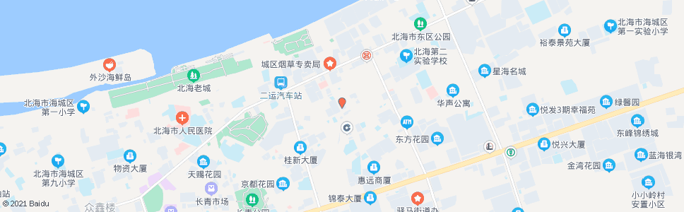 北海社保局_公交站地图_北海公交_妙搜公交查询2024