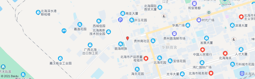 北海西藏路口_公交站地图_北海公交_妙搜公交查询2024