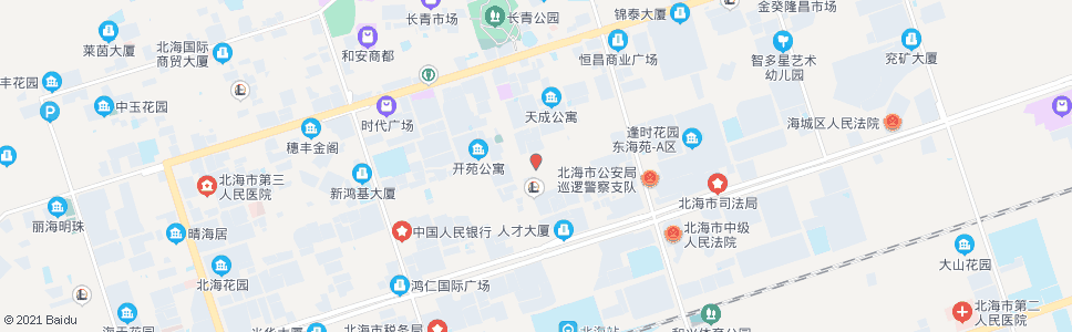 北海水果市场_公交站地图_北海公交_妙搜公交查询2024