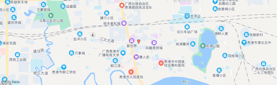 贵港港宝商贸街_公交站地图_贵港公交_妙搜公交查询2024