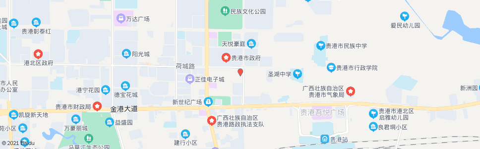 贵港电站开发区_公交站地图_贵港公交_妙搜公交查询2024