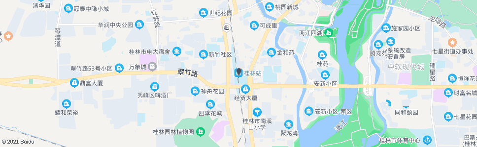 桂林林场路口_公交站地图_桂林公交_妙搜公交查询2024