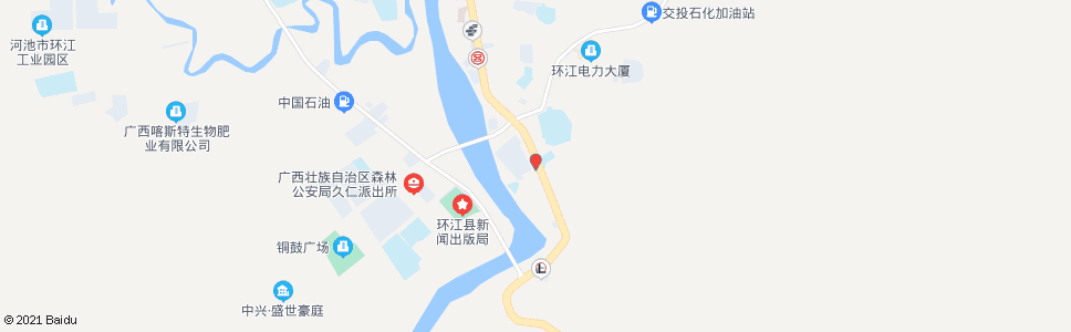 河池环江二小_公交站地图_河池公交_妙搜公交查询2024