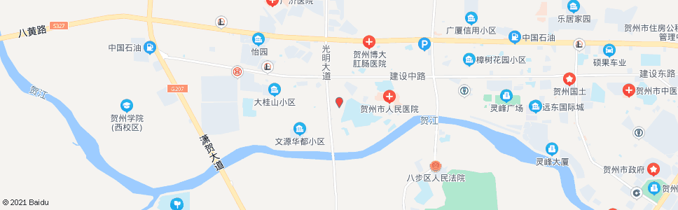 贺州菜市场路口_公交站地图_贺州公交_妙搜公交查询2024