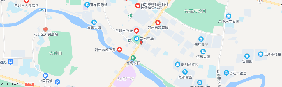 贺州市公安局_公交站地图_贺州公交_妙搜公交查询2024