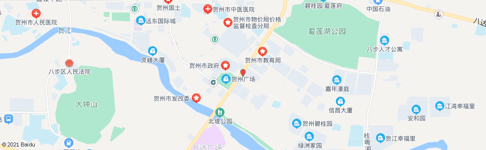 贺州市检察院_公交站地图_贺州公交_妙搜公交查询2024