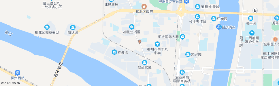 柳州北雀红碑路口_公交站地图_柳州公交_妙搜公交查询2024