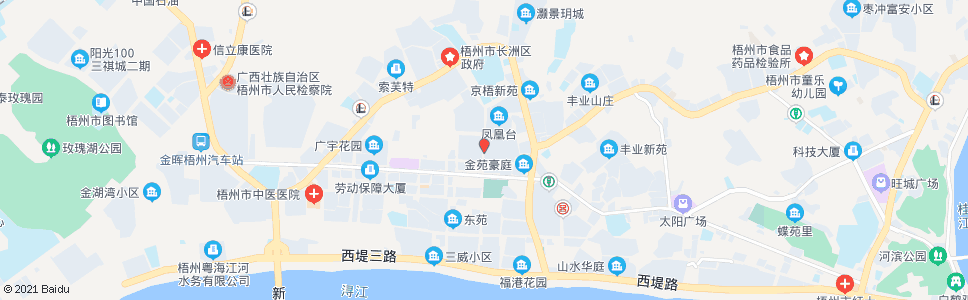 梧州冬湖路_公交站地图_梧州公交_妙搜公交查询2024