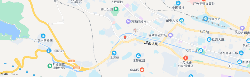 六盘水招呼站(曹家湾社区居委会)_公交站地图_六盘水公交_妙搜公交查询2024