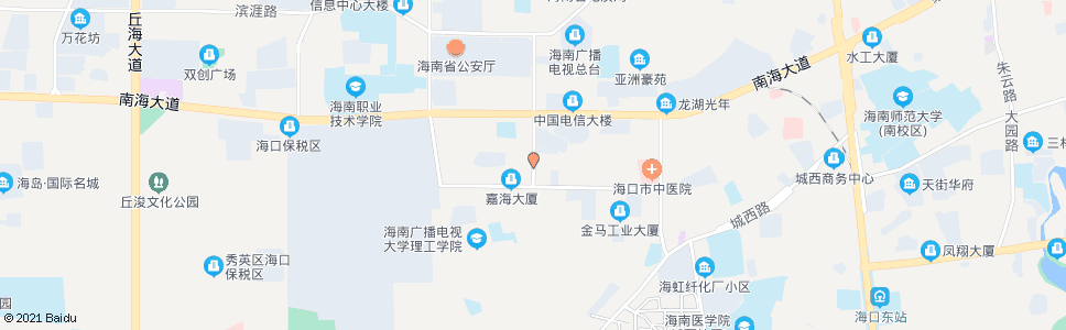 海口金星路_公交站地图_海口公交_妙搜公交查询2024