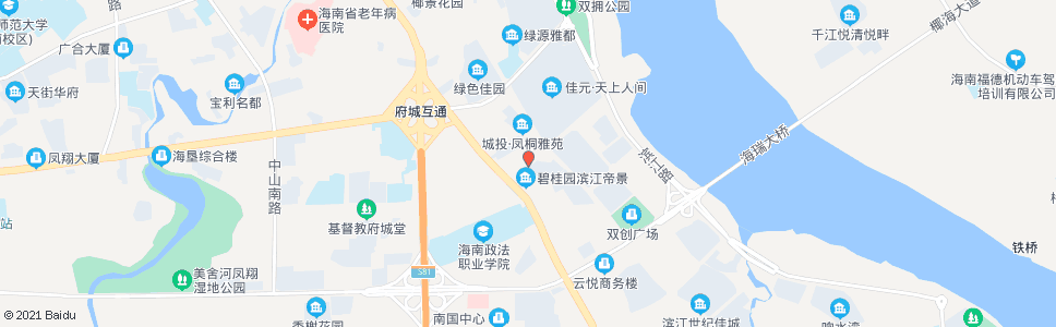 海口疏港北路口_公交站地图_海口公交_妙搜公交查询2024