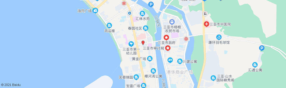 三亚创业大厦_公交站地图_三亚公交_妙搜公交查询2024