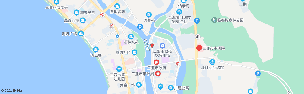 三亚榕根社区_公交站地图_三亚公交_妙搜公交查询2024