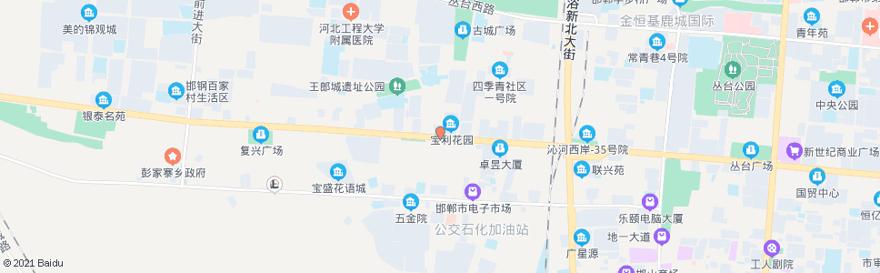 邯郸酿造总厂_公交站地图_邯郸公交_妙搜公交查询2024