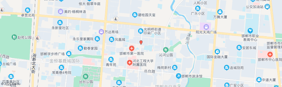 邯郸邯郸市实验小学_公交站地图_邯郸公交_妙搜公交查询2024