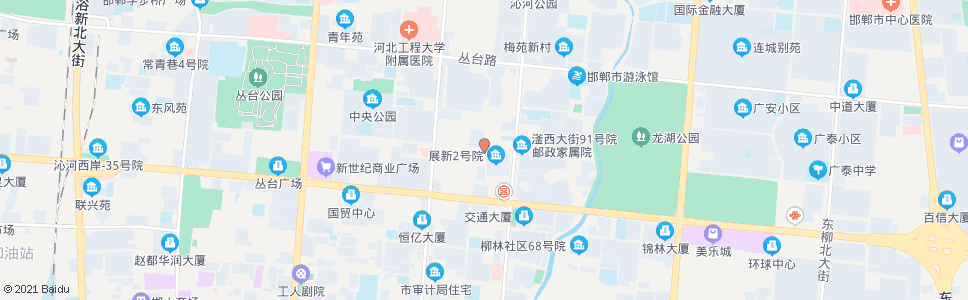 邯郸展览路_公交站地图_邯郸公交_妙搜公交查询2024