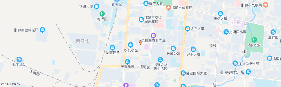 邯郸邯山街农林路口_公交站地图_邯郸公交_妙搜公交查询2024