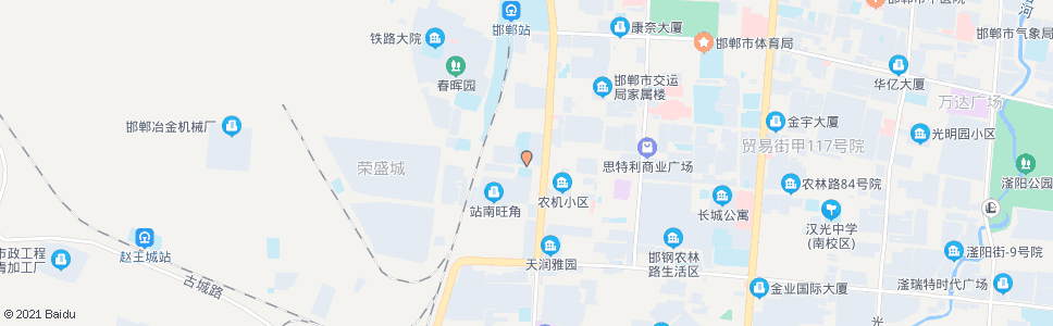 邯郸邯郸市驾驶学校_公交站地图_邯郸公交_妙搜公交查询2024