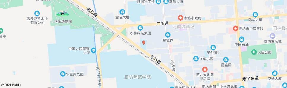 廊坊第十五小学_公交站地图_廊坊公交_妙搜公交查询2024