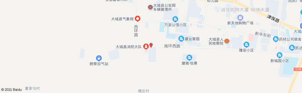 廊坊消防队_公交站地图_廊坊公交_妙搜公交查询2024