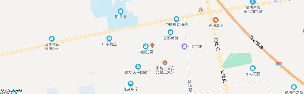 廊坊翠青北道_公交站地图_廊坊公交_妙搜公交查询2024