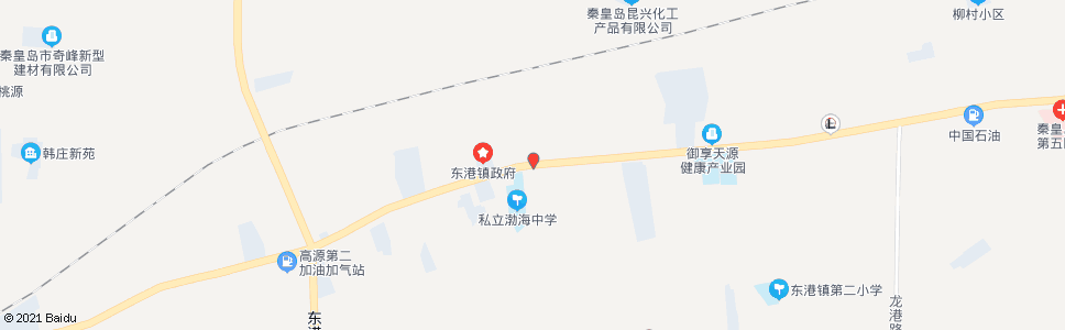 秦皇岛柳村_公交站地图_秦皇岛公交_妙搜公交查询2024