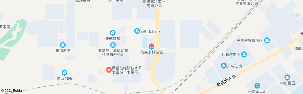 秦皇岛中冶京城(科技大厦)_公交站地图_秦皇岛公交_妙搜公交查询2024